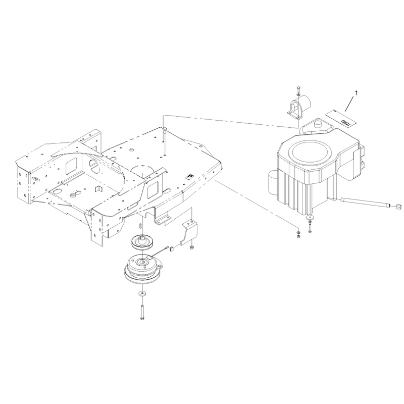 Kohler Engine Decal Assembly