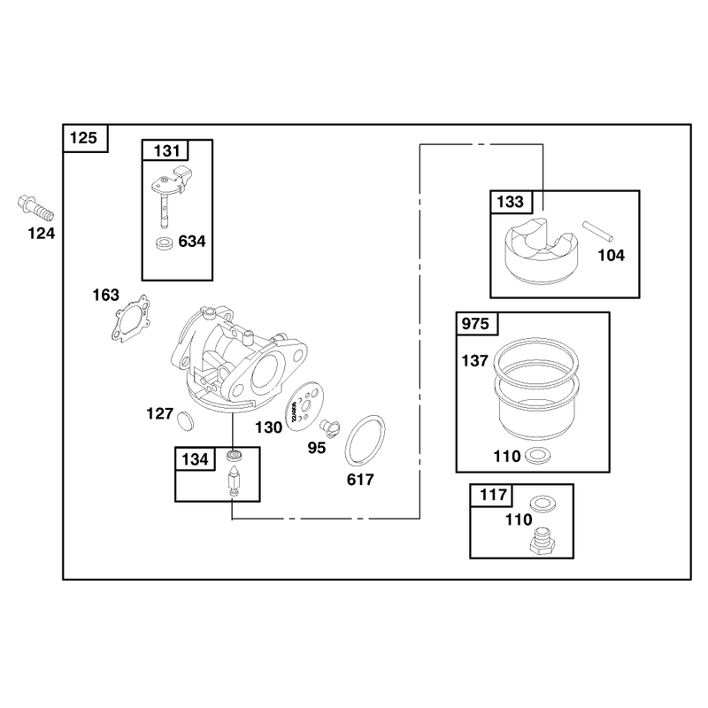 Engine Briggs and Stratton 12f802-1767-E1