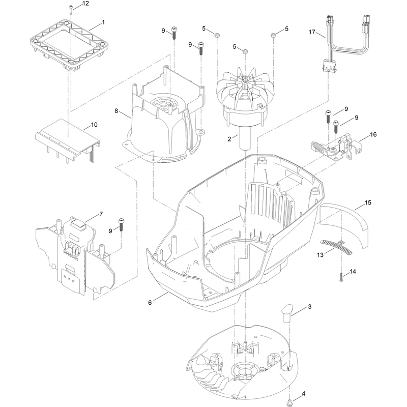 Motor Module Assembly No 138-6660