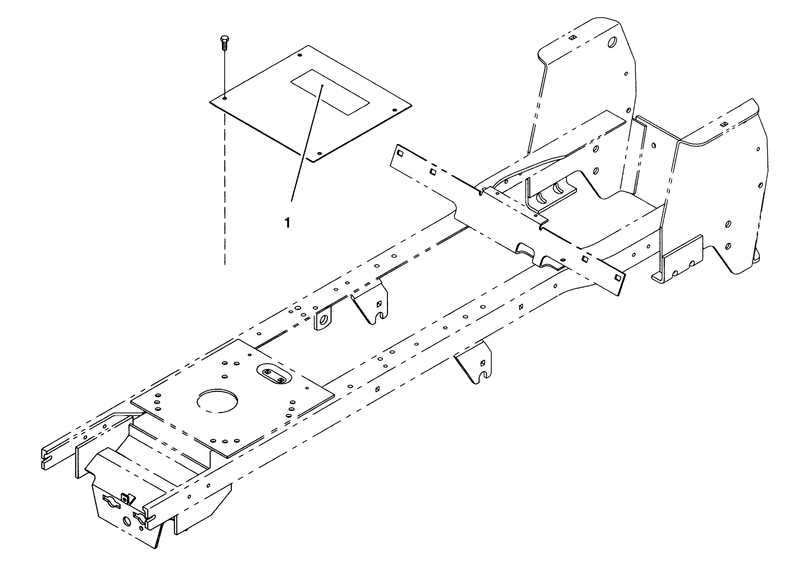 Footrest Plate Assembly