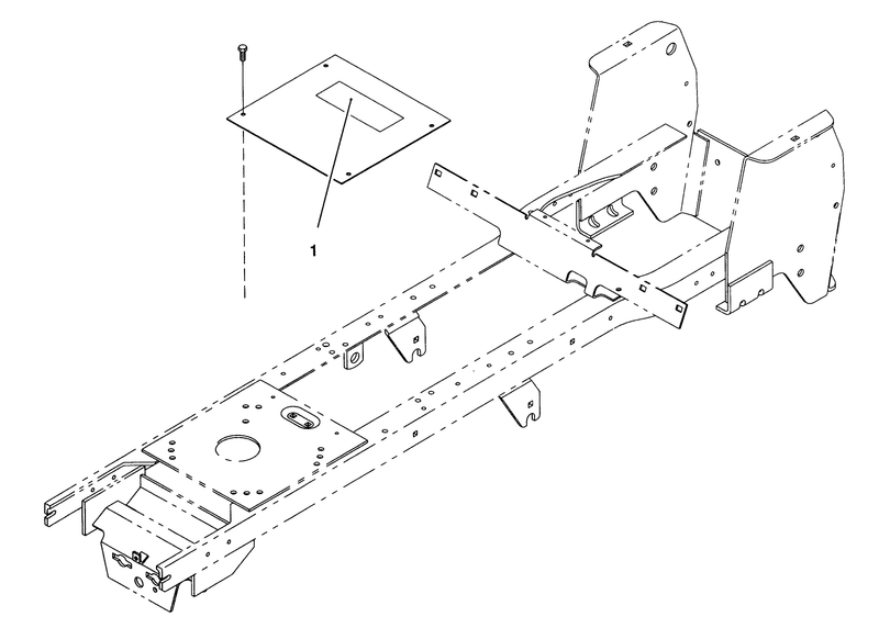Footrest Plate Assembly