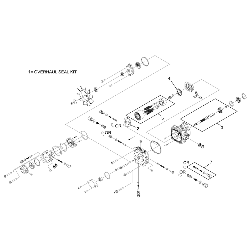 Hydraulic Pump Assembly No 103-1942
