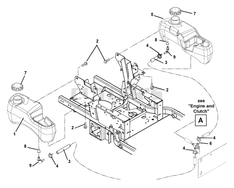 Fuel Tanks And Hoses