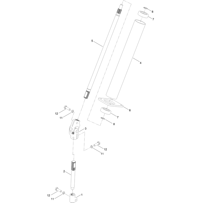 Steering Rod Assembly No. 134-6202