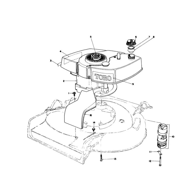Engine Assembly Model 16297