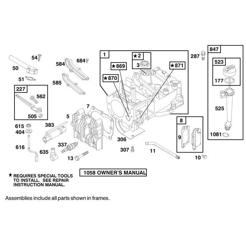 Engine Briggs and Stratton Model 12u802-1740-E1