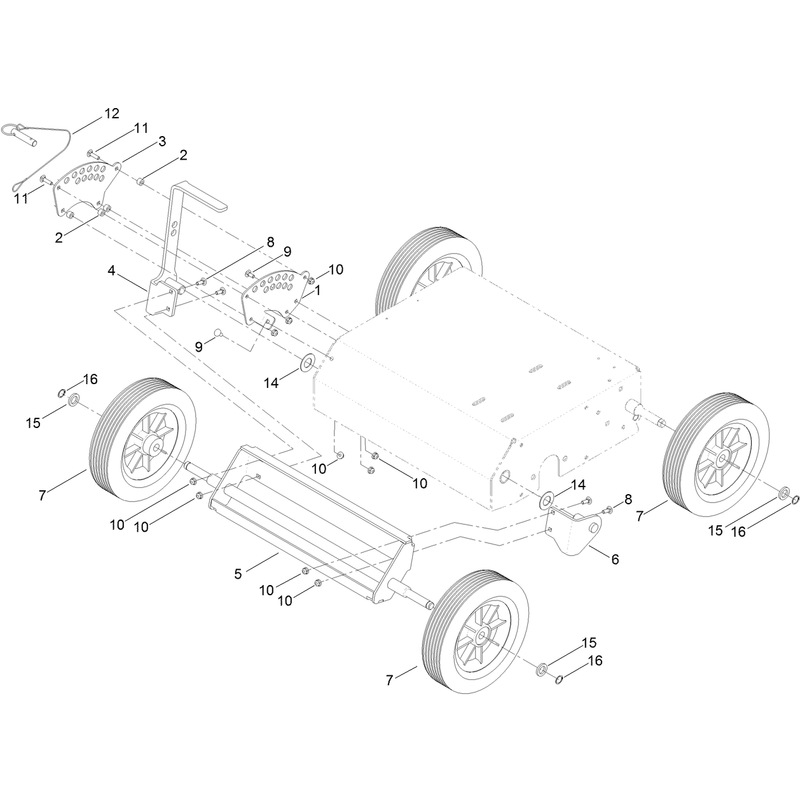 Transport-Wheel Assembly