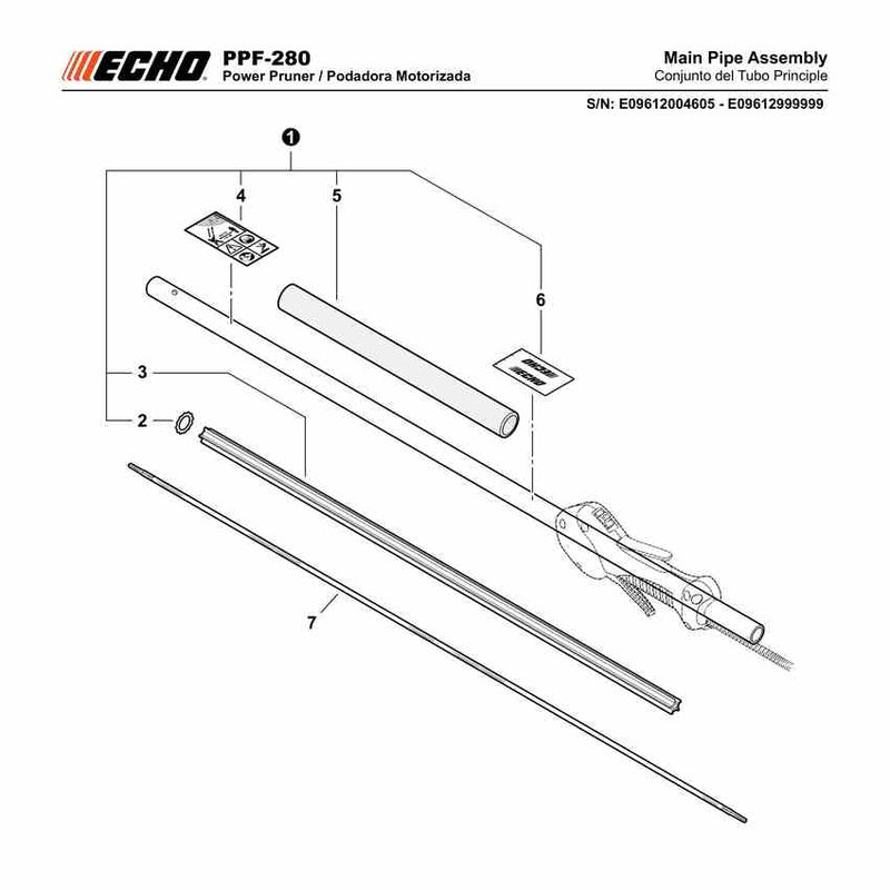 Main Pipe Assembly
