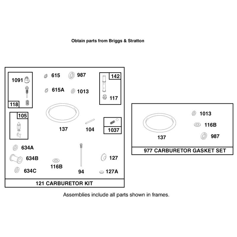 Engine Briggs and Stratton Model 303776-1188-A1