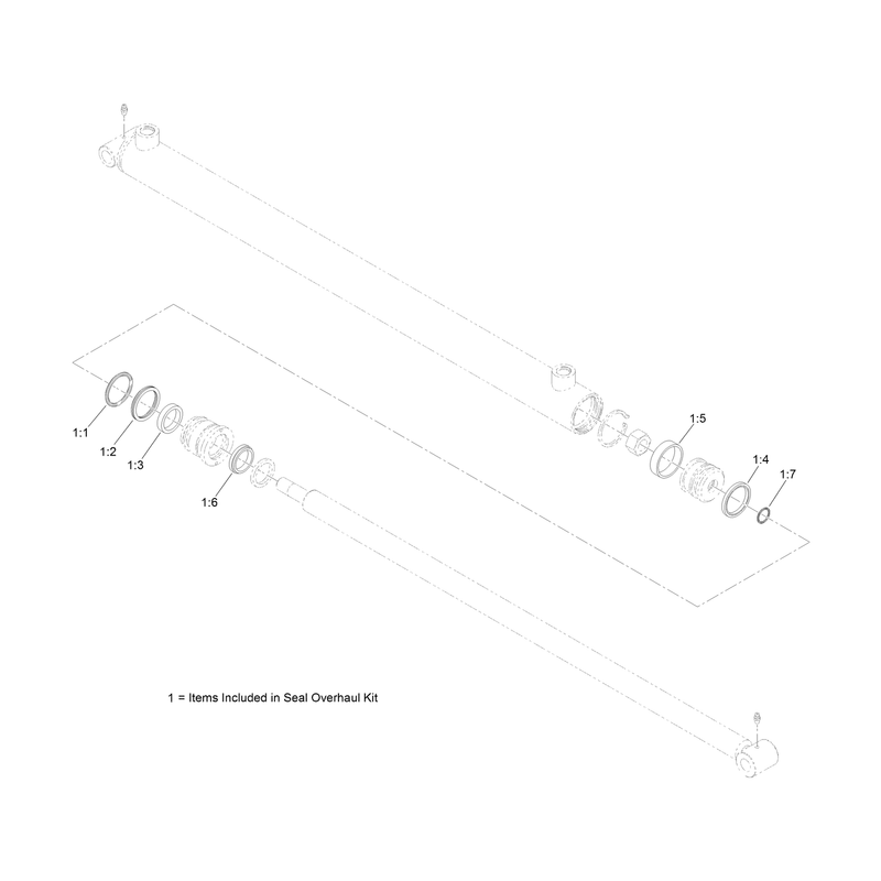 Hydraulic Cylinder Assembly No 133-5960