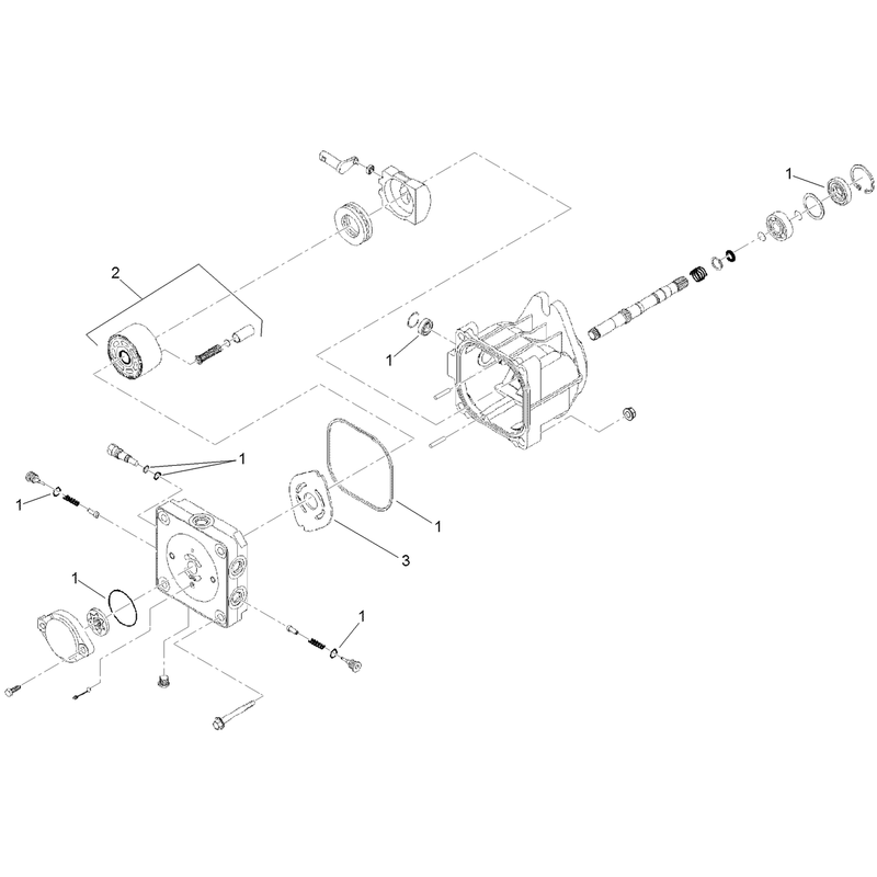 Hydraulic Pump Assembly No 106-5705 and 106-5706