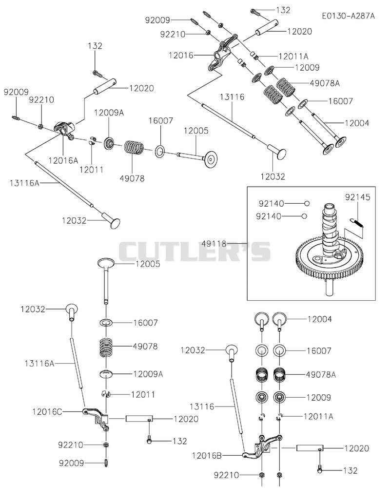 VALVE/CAMSHAFT