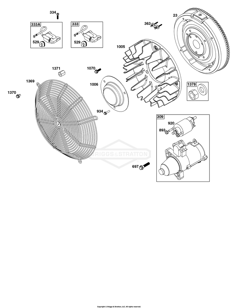 Flywheel, Ignition, and Starter Group