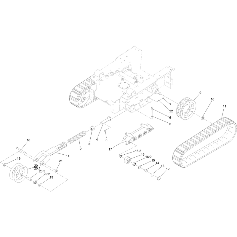 Track and Traction Assembly