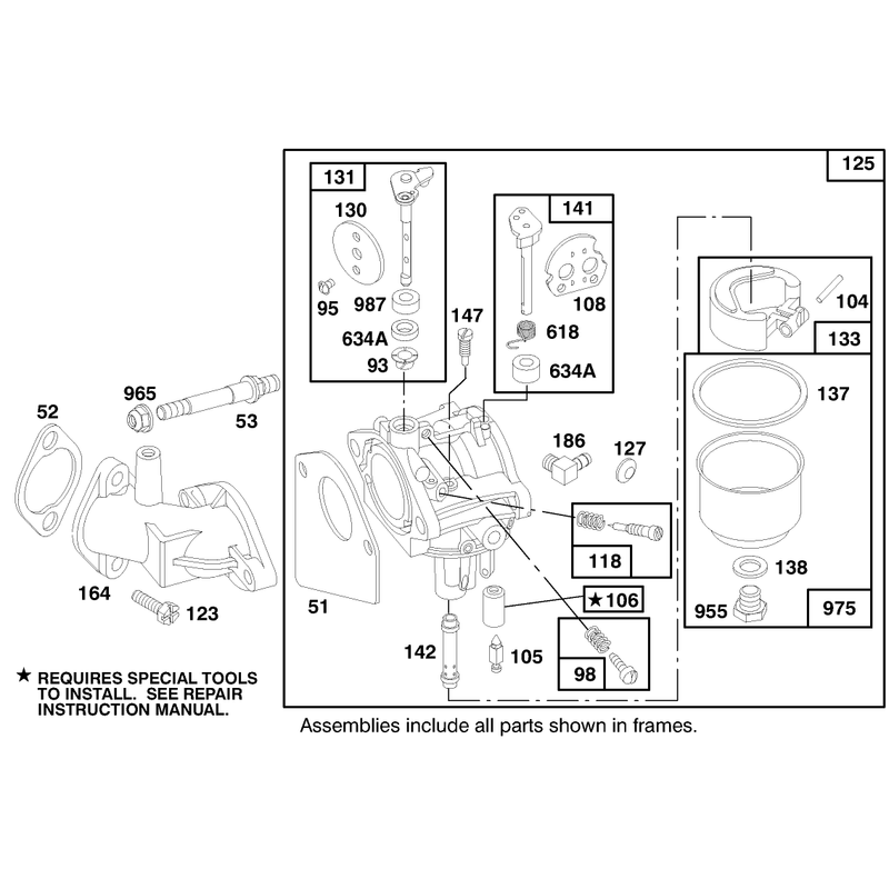 Engine Briggs and Stratton Model 28m707-0127-01
