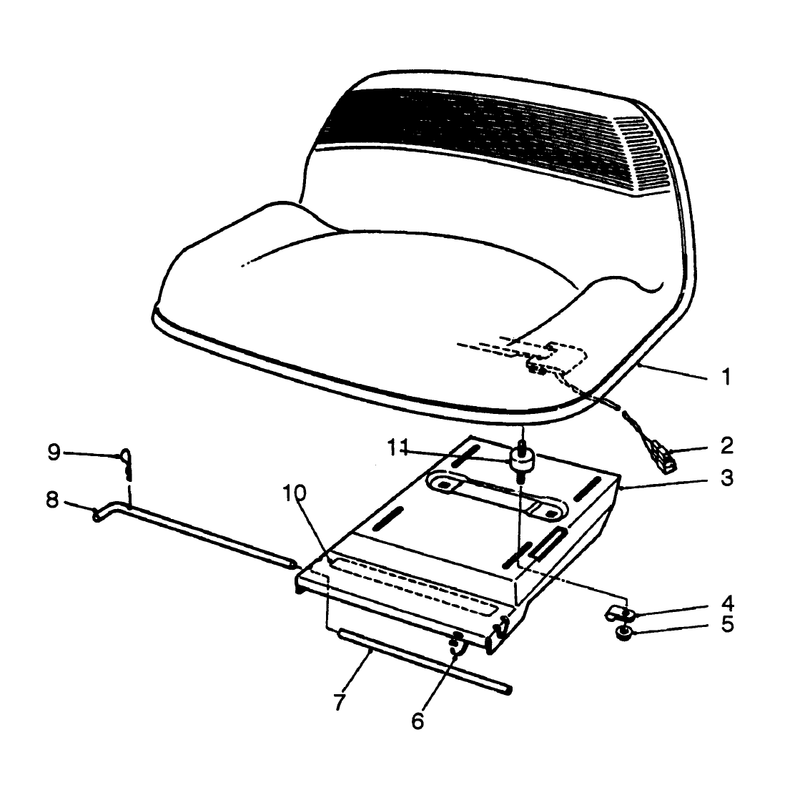 Seat Assembly (model No. 56195)