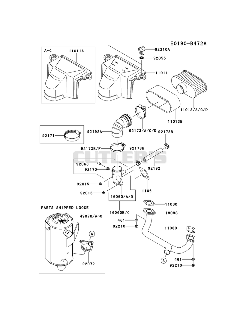 AIR-FILTER/MUFFLER
