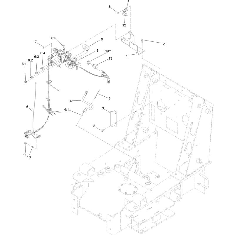 Wire Harness Temperature Sensor and Shield Assembly