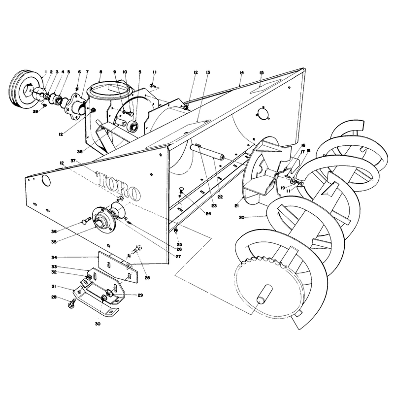 48in Snowthrower Model No 30515