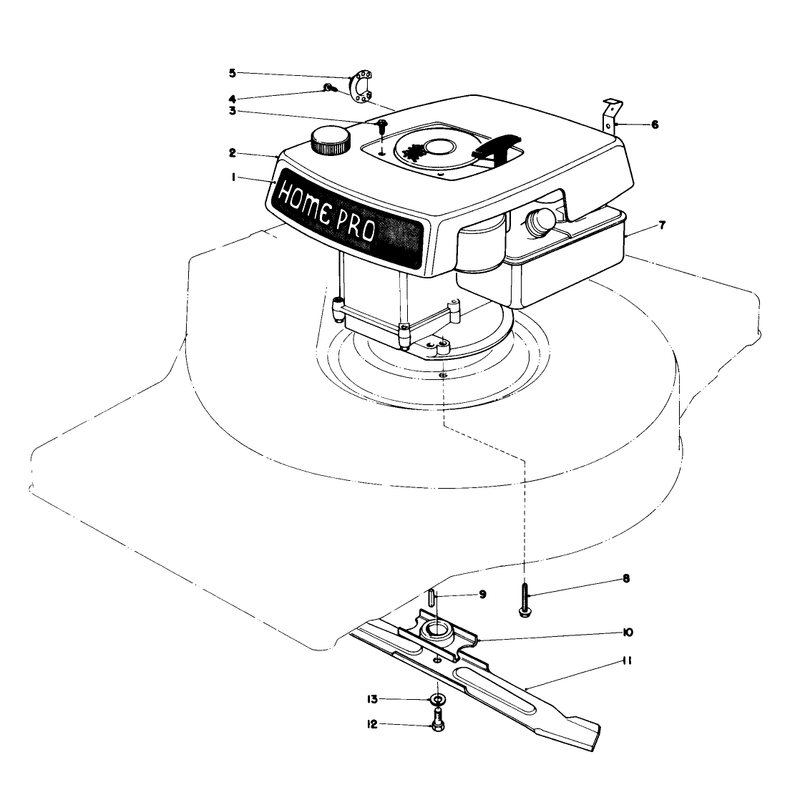 Engine Assembly Model 16800
