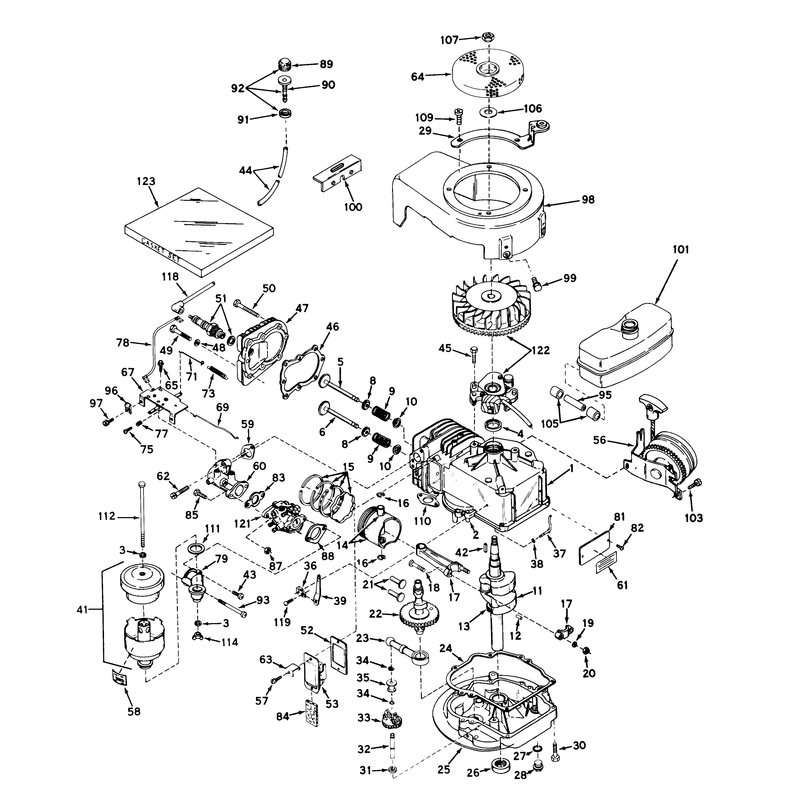 Engine Model No Lav30-30360g