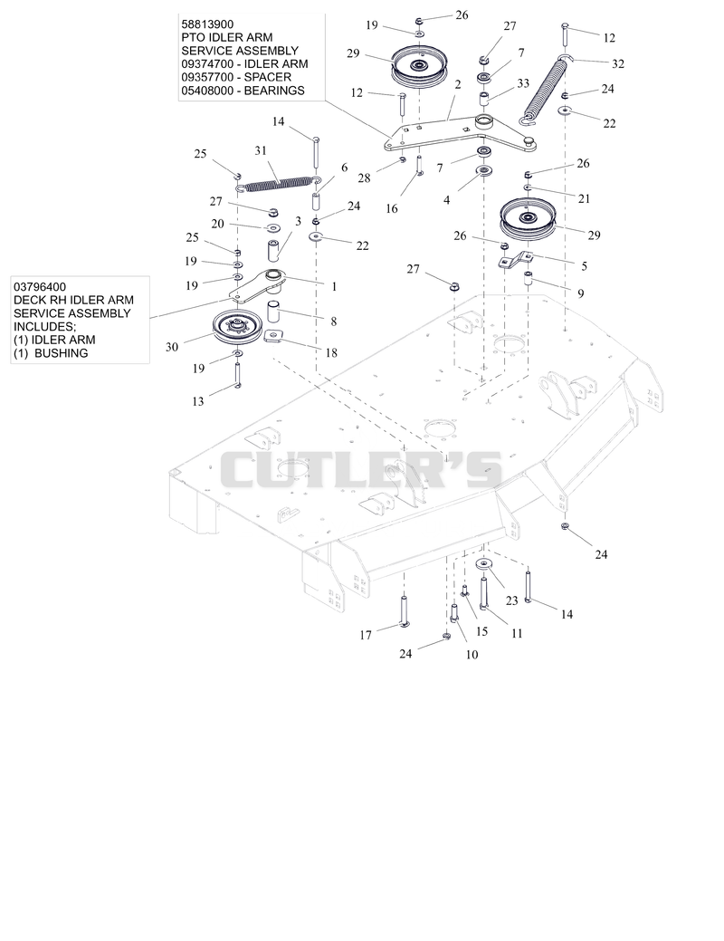 Idlers and Sheaves - 48"