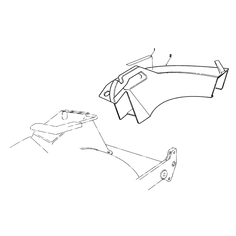 Side Discharge Chute Model No 59168 Optional