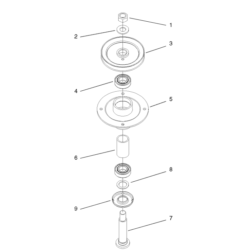 Spindle Housing Assembly No 104-6316