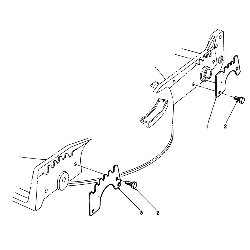 Wear Plate Kit No 49-4080 Optional