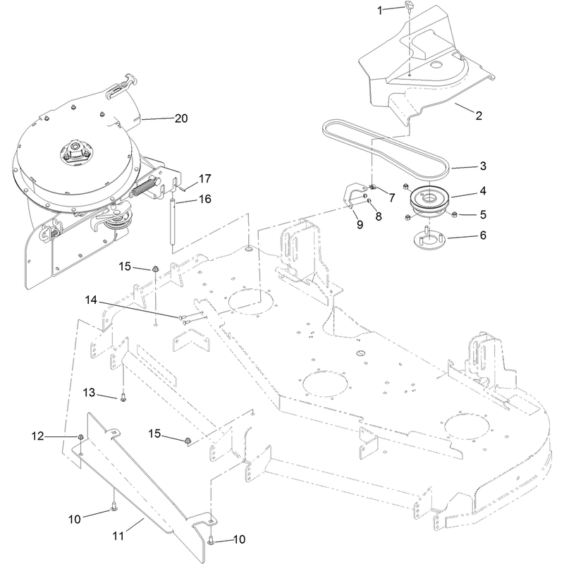 Blower and Drive Assembly