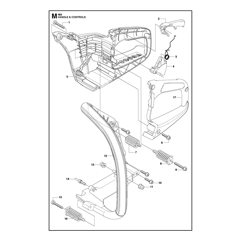 HANDLE AND CONTROLS