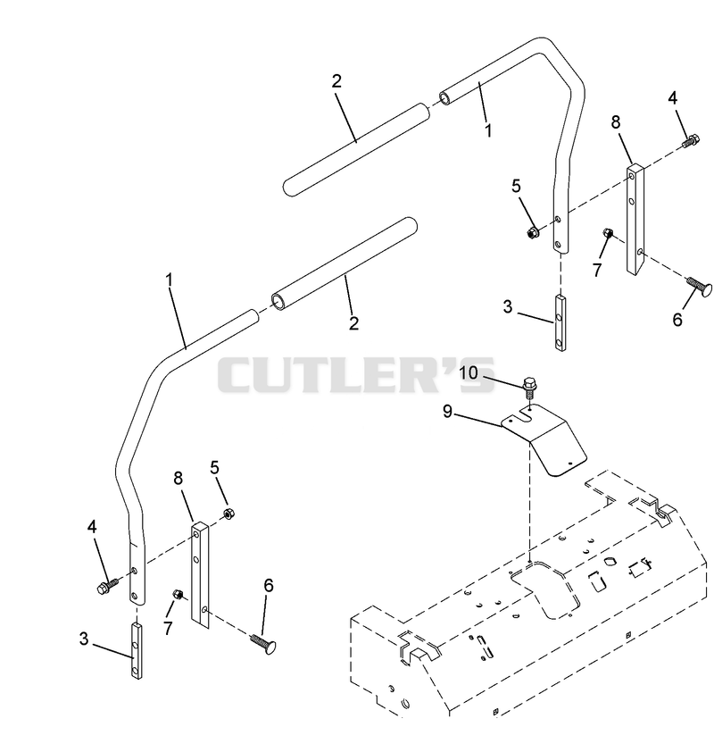 over the lap control assembly