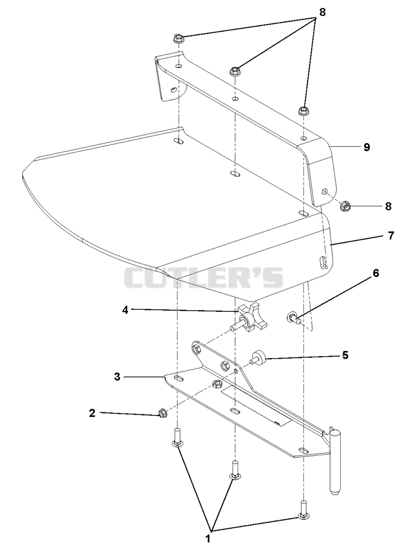 Rubber Discharge Sheild Assembly