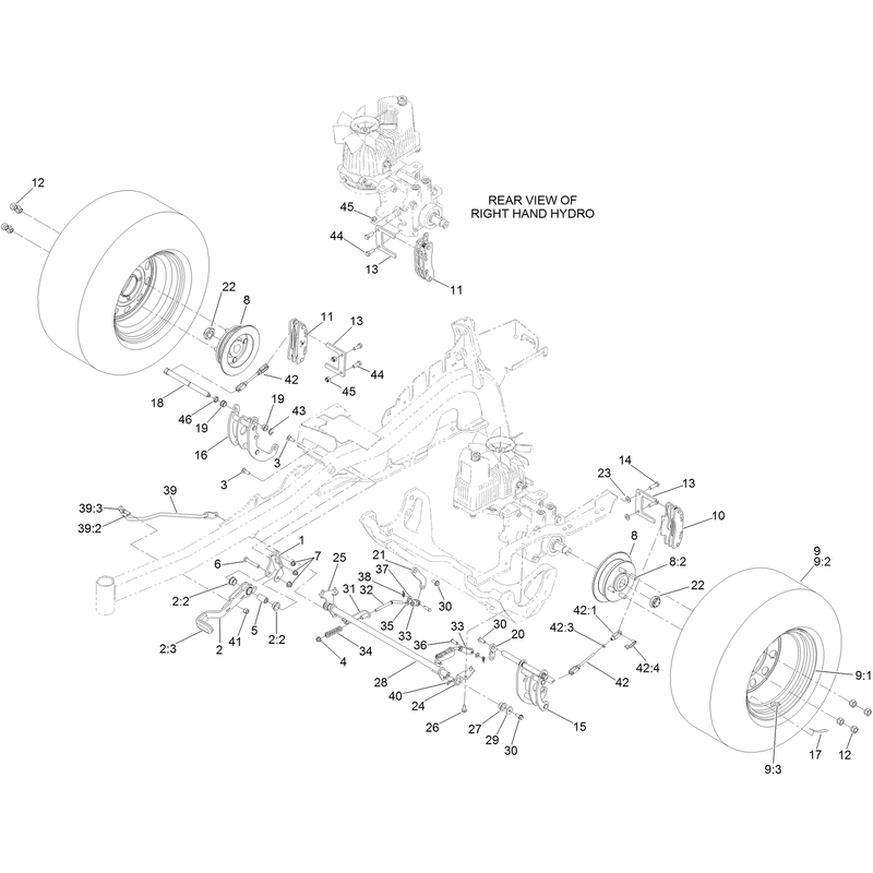 Parking Brake and Wheel Assembly