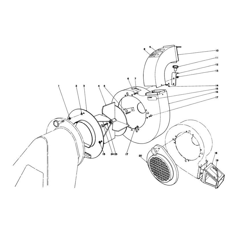 Blower Assembly Models 62912 and 62923
