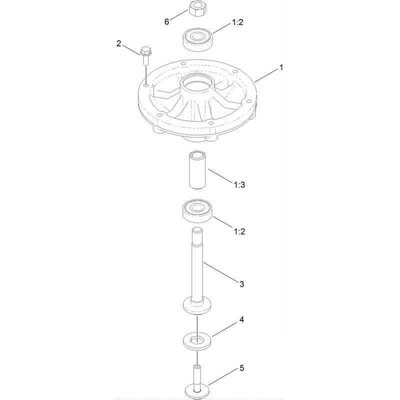 Cutter Housing Assembly No 116-5138
