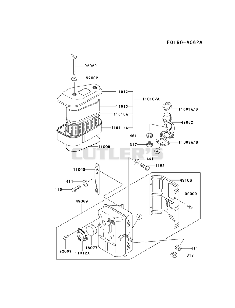 AIR-FILTER/MUFFLER