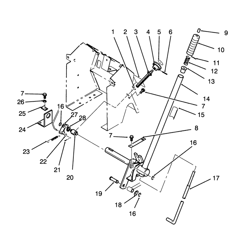 Lift Bar Linkage Assembly