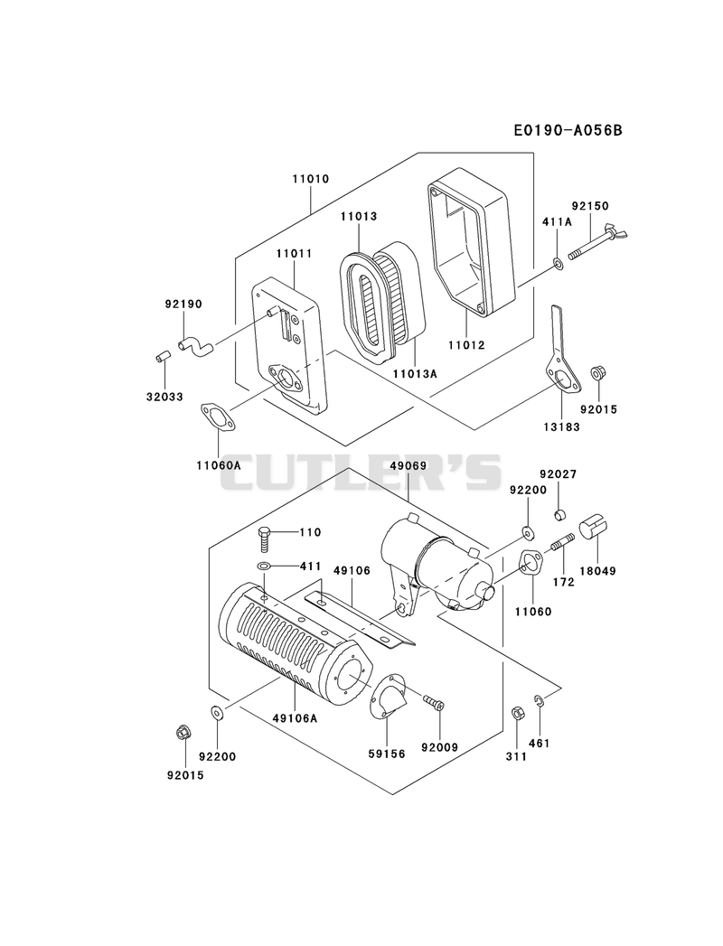 AIR-FILTER/MUFFLER