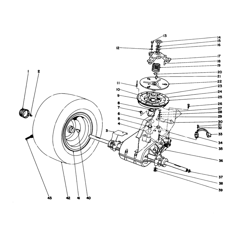 Transaxle & Clutch Assembly