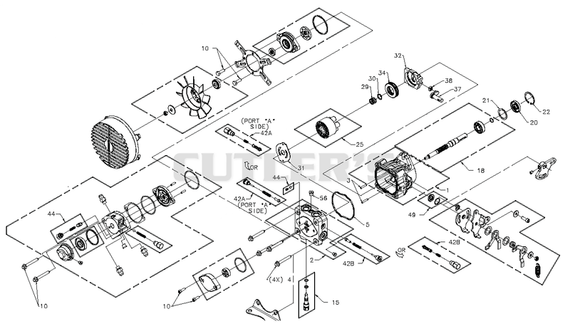 Hydro-Gear Hydrostatic Pump