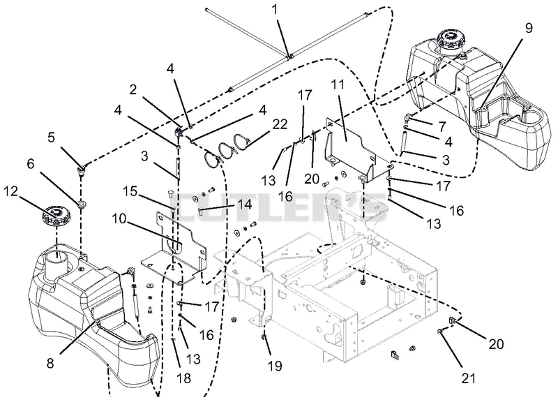 Fuel System - Kohler - Non-CARB