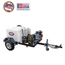 Simpson Mobile Trailer 3800 PSI 3.5 GPM Honda GX270 Gas Pressure Washer Trailer (95001)