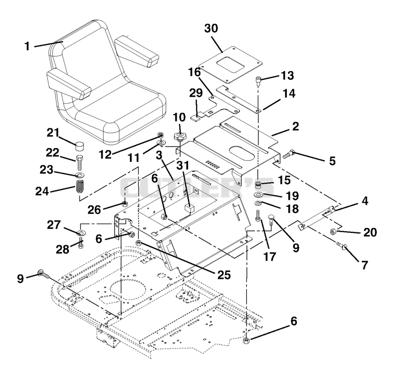 Seat And Seat Support