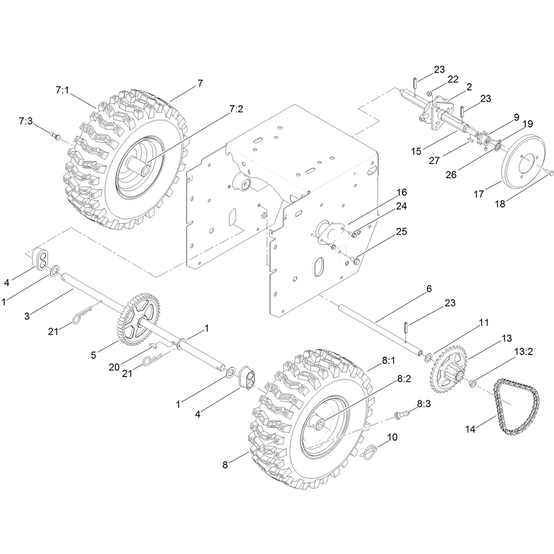 Wheel Clutch Assembly