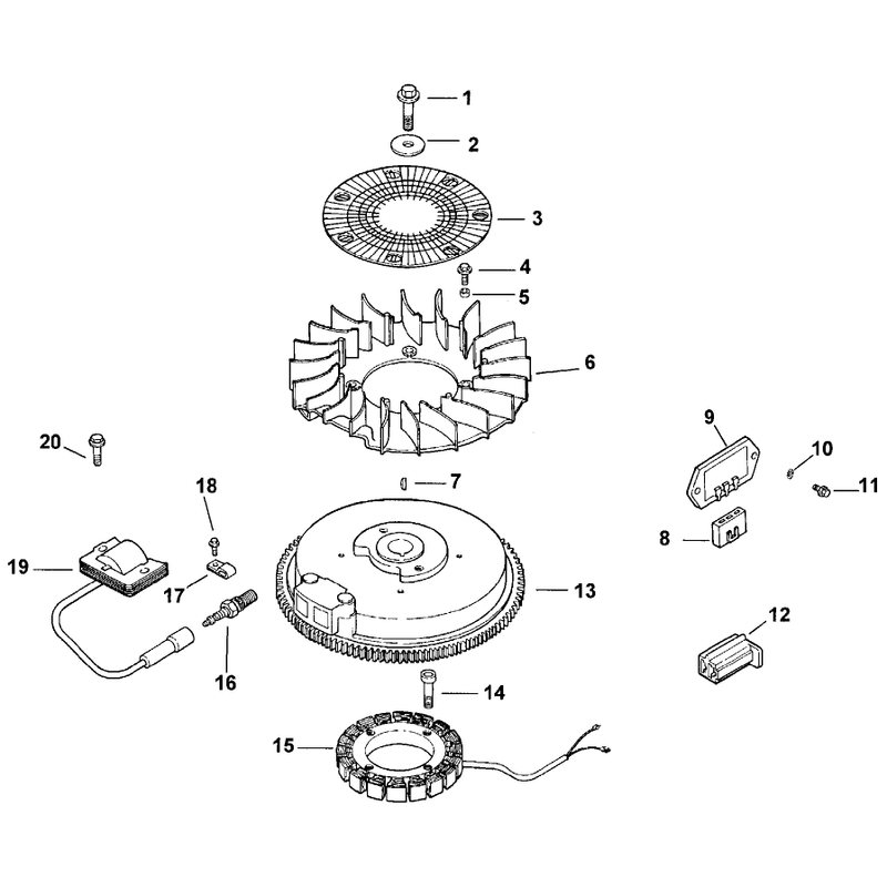 Ignitionelectrical Engine Kohler Model No Cv15t Spec 41560