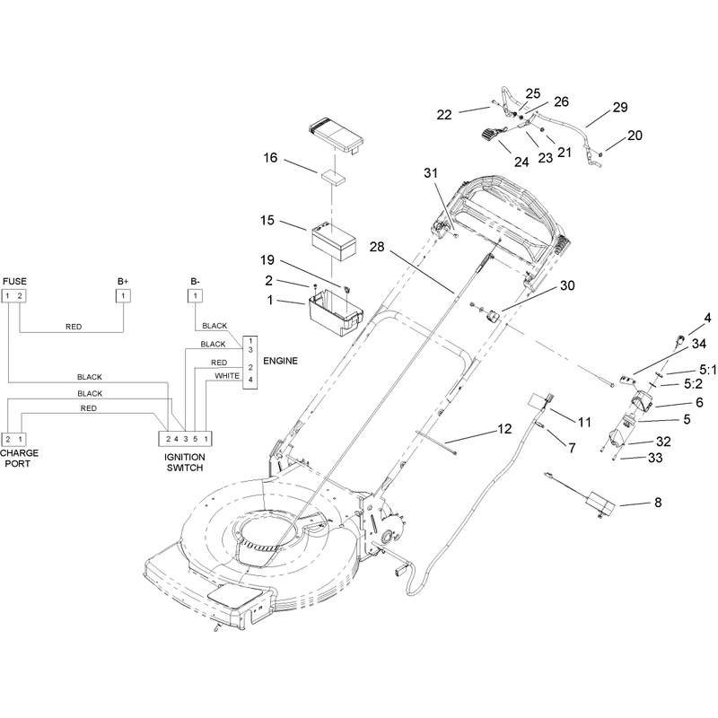 Electric Start Assembly