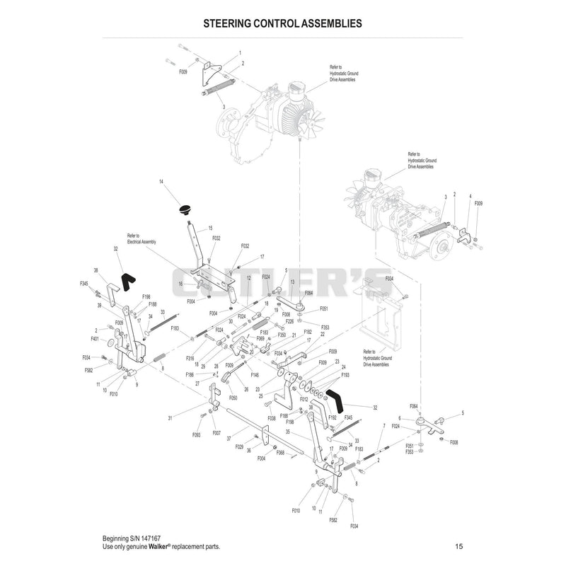 Steering Control Assemblies