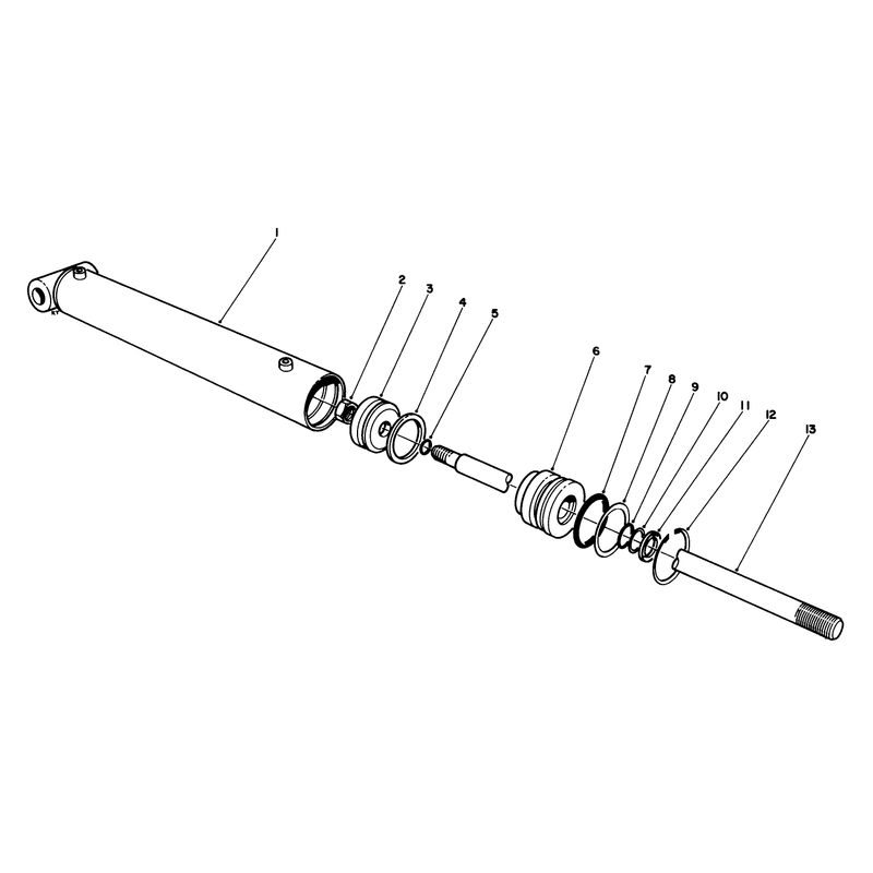 Hydraulic Lift Cylinder No 54-0150