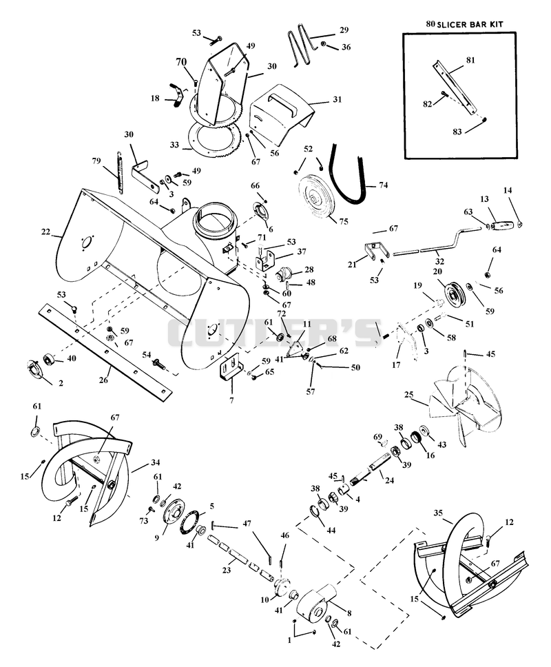 BLOWER PARTS LIST